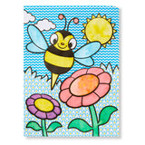 My First Paint With Water Kids' Art Pad With Paintbrush - Cheerleaders, Flowers, Fairies, and More I4