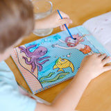 My First Paint With Water Kids' Art Pad With Paintbrush - Pirates, Space, Construction, and More W4