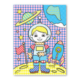My First Paint With Water Kids' Art Pad With Paintbrush - Pirates, Space, Construction, and More W4