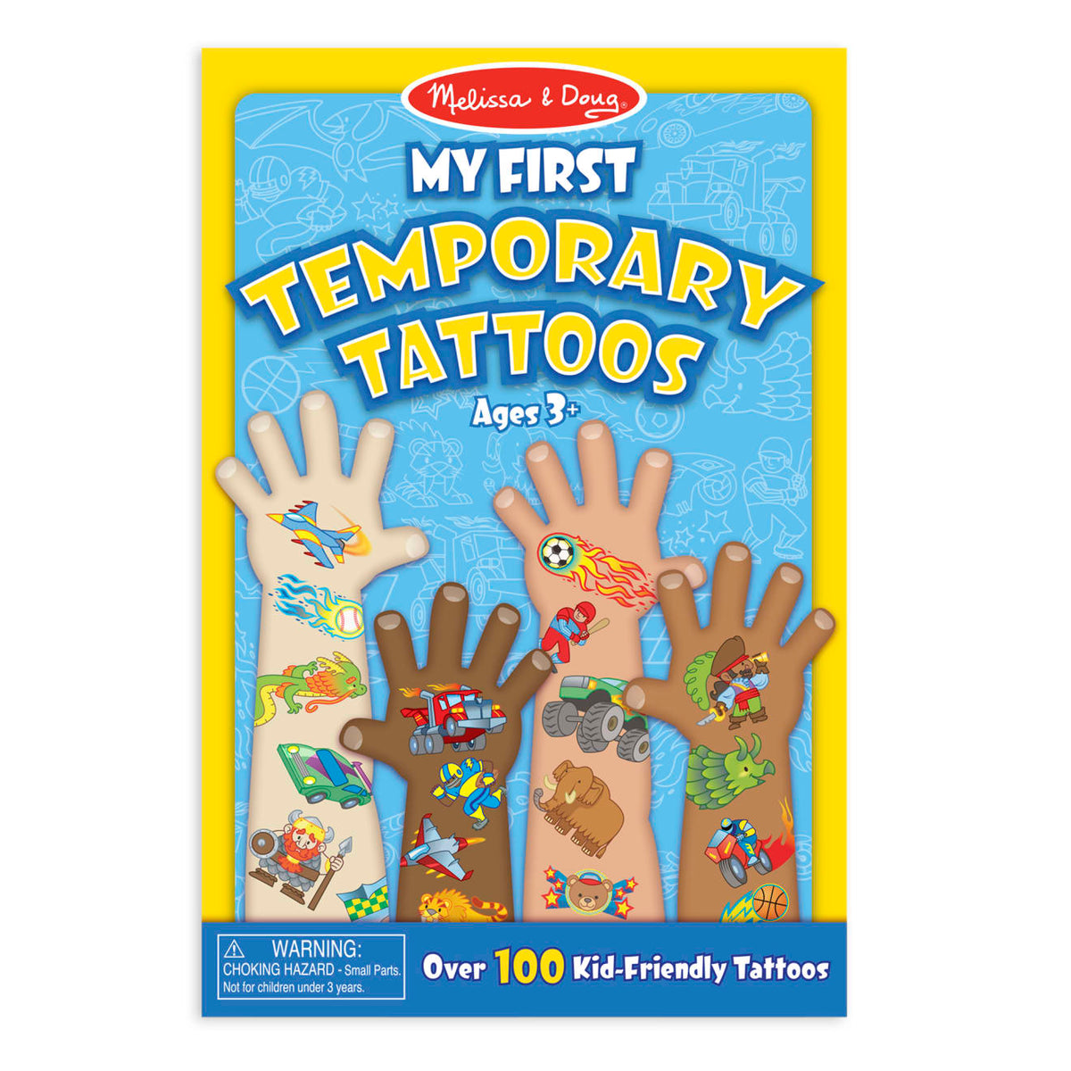 My First Temporary Tattoos: 100+ Kid-Friendly Tattoos - Adventure, Creatures, Sports, and More D2