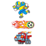 My First Temporary Tattoos: 100+ Kid-Friendly Tattoos - Adventure, Creatures, Sports, and More W2