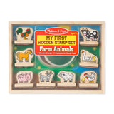 My First Wooden Stamp Set - Farm Animals C3