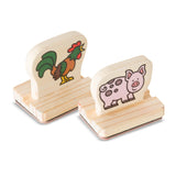 My First Wooden Stamp Set - Farm Animals C3