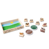 My First Wooden Stamp Set - Farm Animals C3