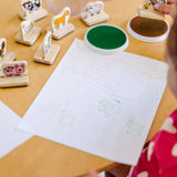 My First Wooden Stamp Set - Farm Animals C3