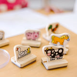 My First Wooden Stamp Set - Farm Animals C3
