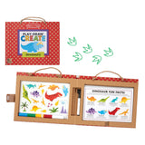 Natural Play: Play, Draw, Create Reusable Drawing & Magnet Kit – Dinosaurs T0