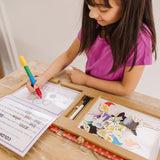 Natural Play: Play, Draw, Create Reusable Drawing & Magnet Kit – Dinosaurs T0
