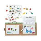 Natural Play: Play, Draw, Create Reusable Drawing & Magnet Kit – Farm G2