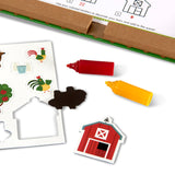 Natural Play: Play, Draw, Create Reusable Drawing & Magnet Kit – Farm G2