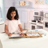 Natural Play: Play, Draw, Create Reusable Drawing & Magnet Kit – Ocean Q6