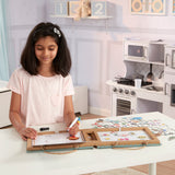 Natural Play: Play, Draw, Create Reusable Drawing & Magnet Kit – Ocean Q6