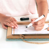 Natural Play: Play, Draw, Create Reusable Drawing & Magnet Kit – Ocean Q6