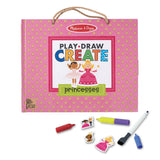 Natural Play: Play, Draw, Create Reusable Drawing & Magnet Kit – Princesses Y2