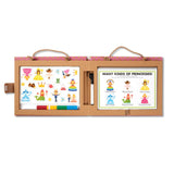 Natural Play: Play, Draw, Create Reusable Drawing & Magnet Kit – Princesses Y2