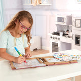 Natural Play: Play, Draw, Create Reusable Drawing & Magnet Kit – Princesses Y2