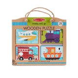 Natural Play Wooden Puzzle: Ready, Set, Go M3