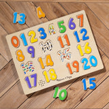 Numbers Sound Puzzle - 21 Pieces Q8