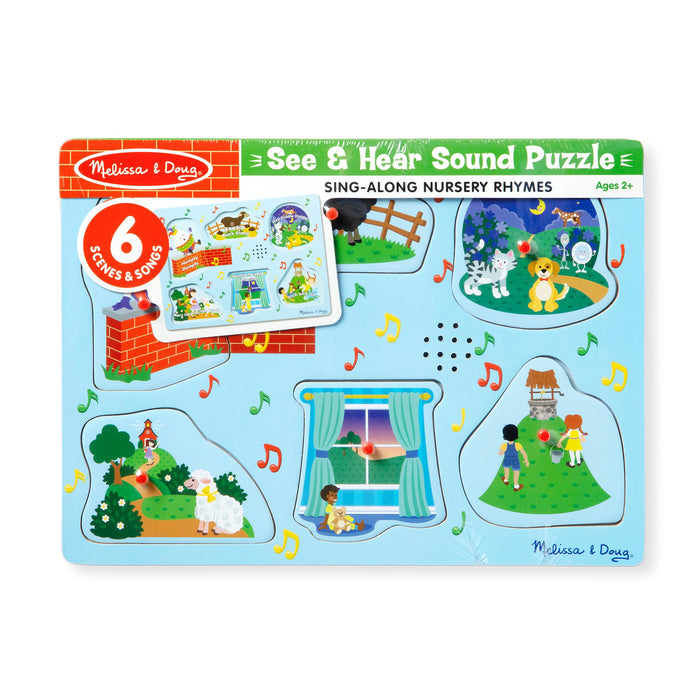 Nursery Rhymes 2 Sound Puzzle - 6 PIeces E1