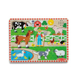 Old MacDonald's Farm Song Puzzle - 8 Pieces Y2