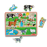 Old MacDonald's Farm Song Puzzle - 8 Pieces Y2