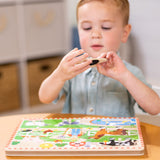 Old MacDonald's Farm Song Puzzle - 8 Pieces Y2