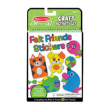 On-the-Go Felt Friends Stickers Craft Activity Set R5