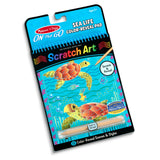 On the Go Scratch Art Color-Reveal Pad -  Sea Life G6