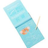 On the Go Scratch Art Color-Reveal Pad -  Sea Life G6