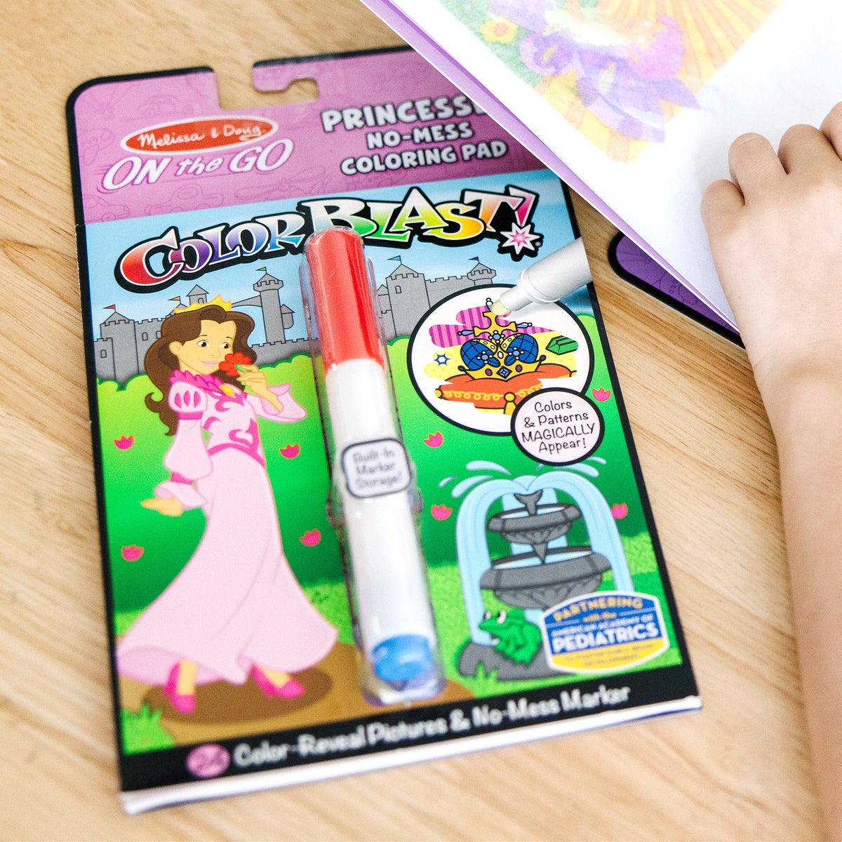 On the Go™ ColorBlast Color Reveal Pad – Princess A2