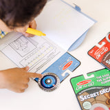 On the Go™ Secret Decoder Activity Books 3-Pack: Slippery Flippers, Runaway Ruby, Game Book H4