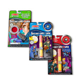 On the Go™ Secret Decoder Activity Books 3-Pack: Slippery Flippers, Runaway Ruby, Game Book H4