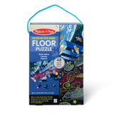 Outer Space Glow-in-the-Dark Floor Puzzle – 48 Pieces T9