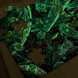 Outer Space Glow-in-the-Dark Floor Puzzle – 48 Pieces T9