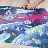 Outer Space Glow-in-the-Dark Floor Puzzle – 48 Pieces T9