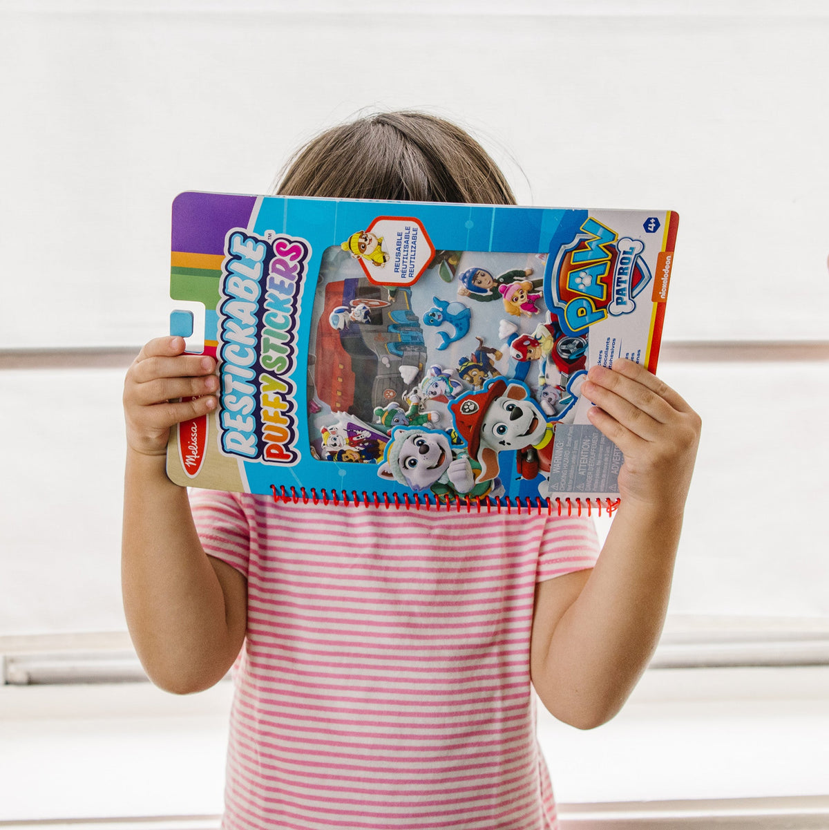 PAW Patrol Restickable Puffy Stickers -  Jake's Mountain T7