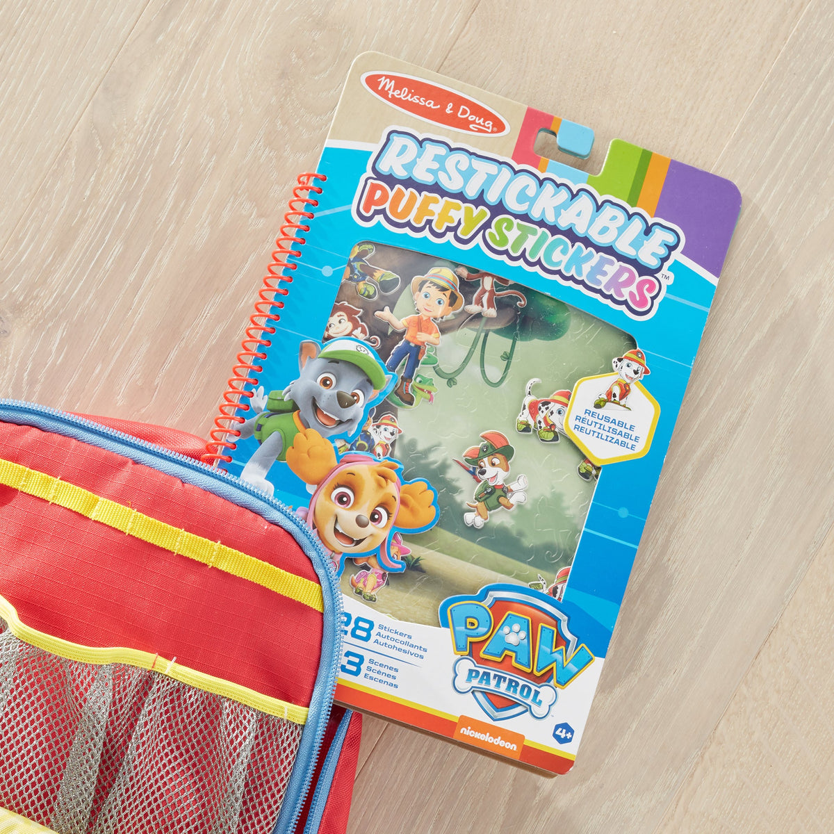 PAW Patrol Restickable Puffy Stickers - Jungle U3