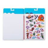 PAW Patrol Restickable Stickers Flip-Flap Pad - Classic Missions X5