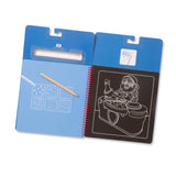 PAW Patrol Scratch Art Pad - Chase V3