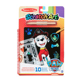 PAW Patrol Scratch Art Pad - Marshall X2