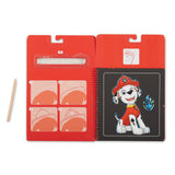 PAW Patrol Scratch Art Pad - Marshall X2