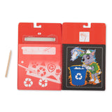 PAW Patrol Scratch Art Pad - Marshall X2