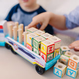 PAW Patrol Wooden ABC Block Truck J5