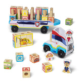 PAW Patrol Wooden ABC Block Truck J5