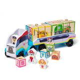 PAW Patrol Wooden ABC Block Truck J5