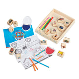 PAW Patrol Wooden Stamps Activity Set O6