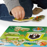 Pets Peg Puzzle - 8 Pieces U0