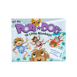 Poke-a-Dot: 10 Little Monkeys Board Book Z5