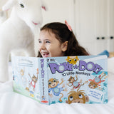 Poke-a-Dot: 10 Little Monkeys Board Book Z5