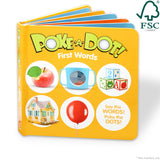 Poke-a-Dot: First Words Board Book M6
